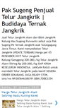 Mobile Screenshot of budidayaternakjangkrik.com